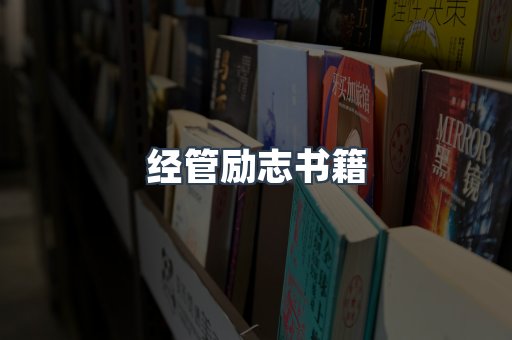 经管励志书籍